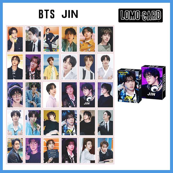 Bts Album Card 30pcs Star Peripheral Photo Print Photo Collection Rm Lomo Card (FFIY)