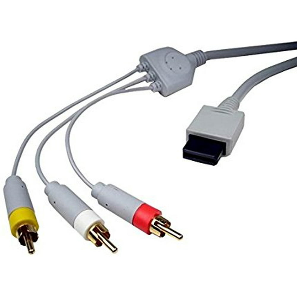 Beastron Wii AV Cable, 6 FT AV Composite Cable 3 RCA for Nintendo Wii