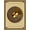 Brown Cream Mustard, Pattern 1, variant on ODIKA Music Vintage Album Grid Abstract Equalizer Record Minimalist Vinyl Flowing Stain Resistant Thin Throw for Entryway, Kitchen, Laundry Room
