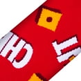 thumbnail image 4 of Cool Socks, Men's Funny Designer Novelty Socks, Keep It Cheezy Crew, Adult Large, 4 of 6