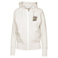 thumbnail image 2 of Women's Levelwear Khaki Miami Marlins Gardinia Full-Zip Hoodie, 2 of 4