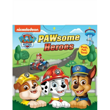 PAW Patrol: PAWsome Heroes!: Push-Pull-Turn (Board Book)