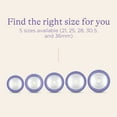 thumbnail image 6 of Lansinoh ComfortFit Breast Pump Flanges, 30.5mm, 2 Count, for Lansinoh Pumps, 6 of 12