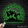 thumbnail image 3 of Handmadetneonsign Veterinary Clinic Metal Wall Art Light, Dog Pet House Metal Sign Wall Decor, House Metal Decor 59566, 3 of 5