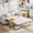 Beige-Style 3, variant on Puremind Pull Out Sofa Bed with Mattress, Full Size Sleeper Sofa with Pull Out Couch for Apartments/Small Space, Cognac Tan