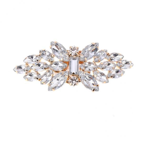 2x de cristal para de bricolaje Mariposa Hebilla de de de imitación Clips de de extraíbles Hugo Encantos de zapatos de cristal