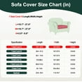 thumbnail image 6 of Sanmadrola Couch Covers Sofa Cushion Cover Slipcovers Wear-Resistant Universal Stretch Anti-Slip Sectional L Shape Sofa Covers, Chaise Lounge Sofa Slipcover, 6 of 8