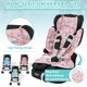 thumbnail image 3 of Stroller Cooling Pad - Car Seat Cooling Pad - Summer Baby Cooling Pad for Child Safety Car Seat, Baby Chair, Dining Chair - Pink, 3 of 5