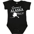 thumbnail image 3 of Inktastic Someone in Alaska Loves Me Boys or Girls Baby Bodysuit, 3 of 5