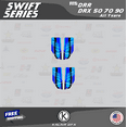 thumbnail image 5 of Kalair GFX Graphics Kit for Honda ATV DRR DRX50 DRX70 DRX90 (All Years) Swift Series, 5 of 6