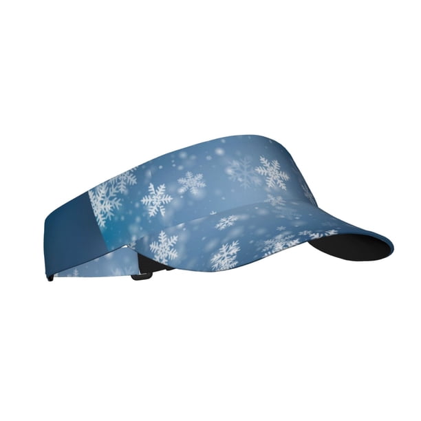 Balery Snowflakes1 Gorra deportiva con visera ajustable para mujer y hombre (talla única)