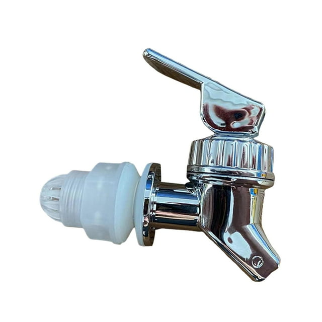 Barrel Faucet Portable Water Jug Faucet for Dining Room Refrigerator Outdoor Argent