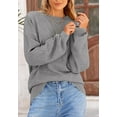 thumbnail image 4 of PRETTYGARDEN Women's Winter Sweaters Casual Crew Neck Long Sleeve Pullover Ribbed Knit Loose Fit Sweater Tops, 4 of 10