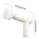 thumbnail image 4 of Cepillo de pelo Cepillo de limpieza inalámbrico Limpiador multifuncional Cepillo de limpieza de cocina Cepillo de mano Herramienta de limpieza de pisos Cepillo eléctrico, 4 of 9
