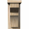 thumbnail image 2 of 5 1/2"W x 12"D x 12"H Monterey Smooth Corbel w/Backplate, Douglas Fir, 2 of 9