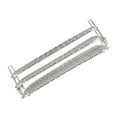 thumbnail image 4 of 1 Set of Practical Stainless Steel Air Fryer Dehydration Racks for Home (Silver), 4 of 8