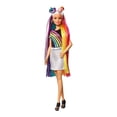 thumbnail image 1 of Muñeca Barbie Moda y Peinados de Arcoíris, 1 of 4