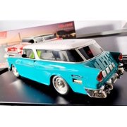 WSTER Vintage Classic Bluetooth Speaker with FM Radio and AUX, Blue, WS-1955