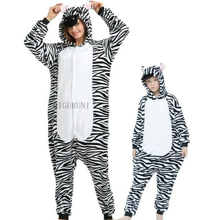 

CoCopeanut Adults All in One Winter Pig Pyjamas Cartoon Totoro Stitch Bat Onesie One Piece Pijama Hooded Sleepwear Women Men Animal Pajamas