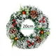thumbnail image 1 of 5 Pcs Rattan Garland Wall Hanging Decor Door DIY Wreath Dreamcatcher Unique Hoops for Ring Pendant Xmas Crafts Christmas, 1 of 4