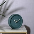 thumbnail image 2 of Interval Minimalist Desk Clock 15cm - Teal, 2 of 4