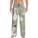 thumbnail image 1 of Fotbe Cute Farm Birds Pantalones de Pijama para Hombre, Pantalones de Dormir, Pantalones de Casa con Cintura Ajustable y Bolsillos-X-Large, 1 of 6