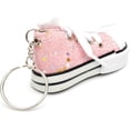 thumbnail image 3 of Favorict Canvas Mini Sneaker Shoe Keychain Keyring (Pack 12, Assort Color), 3 of 4