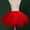 Red, variant on KIHOUT Womens Skirts And Dresses Women Mesh Tulle Skirt Princess Elastic Skirt Adult Short Dancing Skirt