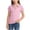 Pink, variant on Ahabrexf Short Sleeve Top for Boys Button Up Striped Casual T Shirt Cotton Pullover Medium to Large