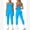 Glacier, variant on IDOPIP Workout Sets for Women Seamless Scunch Butt Lifting Impact Leggings Longline Strappy Halter Sports Bra Top 2 Piece Gym Active Outfits