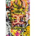 thumbnail image 2 of Greenwood, Amanda 11x14 White Modern Wood Framed Museum Art Print Titled - Graffiti Perfume I, 2 of 4