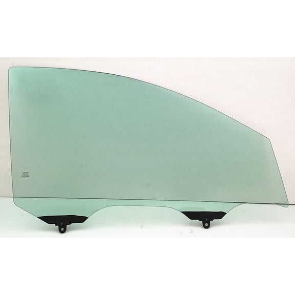 Passenger Right Side Front Door Window Door Glass Compatible with Nissan Versa 4 Door Sedan 2012-2019 Models