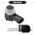 thumbnail image 5 of Unique Bargains 4pcs PDC Reverse Parking Assist Sensor for Ford Explorer 11-15 Black Rear Bumper Parking Assist Sensor, 5 of 6