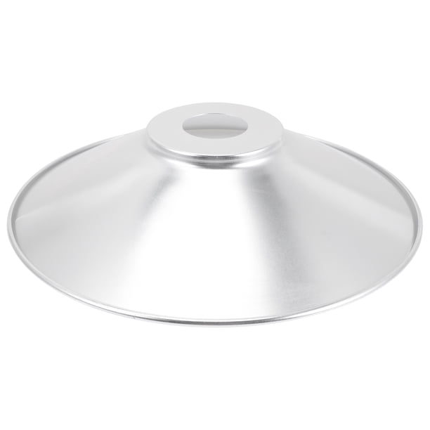 Pantalla de lámpara de aluminio para bombilla industrial, cubierta decorativa para lámpara, cubierta de luz impermeable, suministro