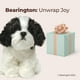 thumbnail image 5 of Perro de peluche Bearington, blanco y negro, 33 cm, 5 of 6