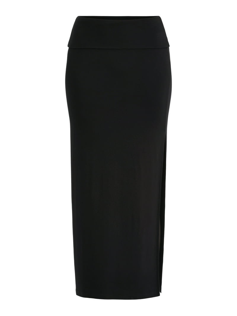 m to r［SKIRT］MAXI LENGTH TIGHT SKIRT Slit Maxi Skirt-2 Colors – L.A. Apparel