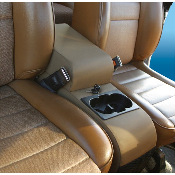 Vertically Driven Products 32015 Padded Center Console; Denim Black