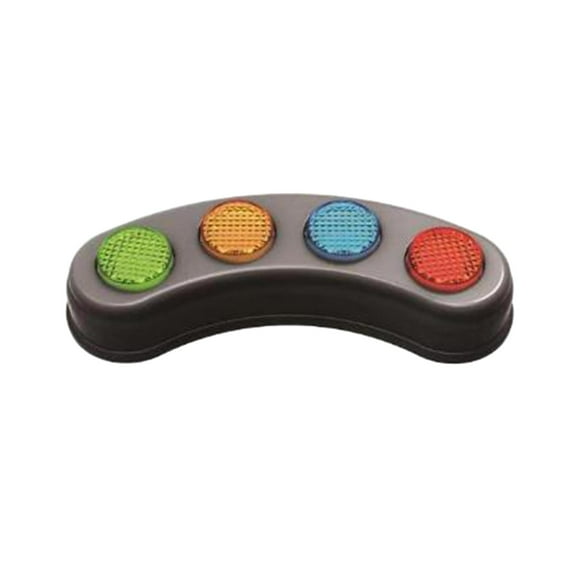 Consola de juegos de memoria, juego portátil con luces y sonido, desafío, juego de rompecabezas intermitente para viajes, juguete, regalo de vacacione