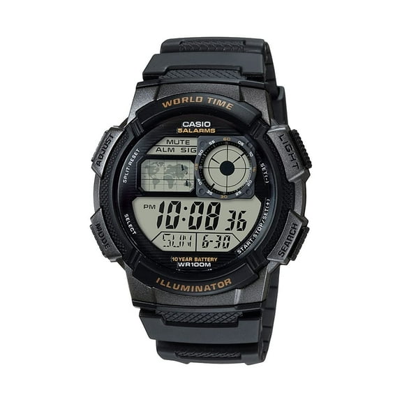 Casio Men’s AE-1000W-1AVDF Sporty Digital Quartz Watch