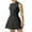 Black, variant on Athletic Dress for Women, Golf Tennis Dresses with Separate Shorts, Sleeveless Workout Dresses Solid Color XL