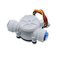 thumbnail image 2 of DN6 G 1/4" PE Water Meter Flow Sensor Counter 0.3-10L/min High Precision Indicator Dispenser Flowmeter J25 21 Dropshipping ,Durable Construction, 2 of 7