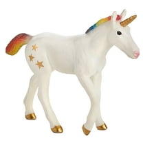 MOJO - Realistic Fantasy Figurine, Unicorn Baby Rainbow