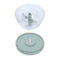 thumbnail image 6 of Suodoka 500ml Drawstring Design Vegetable Chopper Manual Meat Blender Kitchen Gadgets, Stainless Steel Blades, Compact Food Processor for Garlic, Onions, Veggies, Mint Green (17.5 oz / 500 ml), 6 of 9