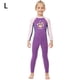 thumbnail image 2 of Niños traje de traje católons una pieza snorkel conjunto de dibujos animados traje de baño para niñas nylon traje de baño con cremallera traje de baño para nadar buceo l Yuarrent OD003308-03, 2 of 7