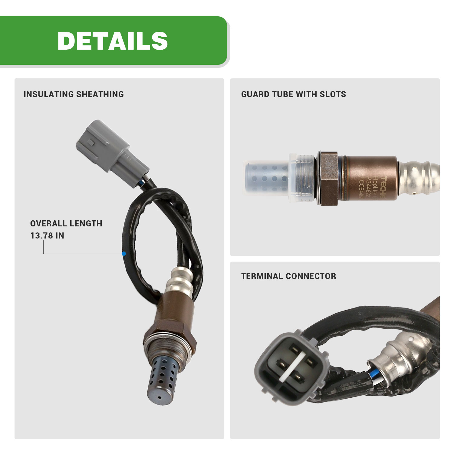 Techie 2Pcs 234-4622 234-9049 Upstream and Downstream Oxygen O2 Sensor for Scion XB TC 2008-2015 Toyota Camry 2005-2009 Avalon 2005-2007 RAV4 2006-2012 Sienna 2007-2010