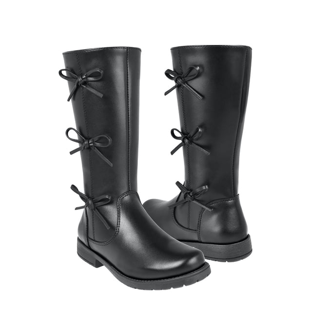 BOTAS STYLO NIÑA 19608 SIMIPIEL NEGRO 18-21