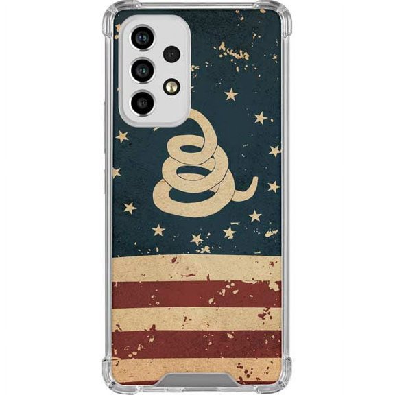 Skinit Political Dont Tread On Me American Flag Galaxy A53 5G Clear Case