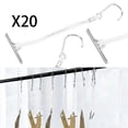 thumbnail image 1 of 20 ganchos de patrón con cordón para guardar patrones de costura, ganchos de metal anudados profesionales con abrazadera para sujetar el patrón., 1 of 8