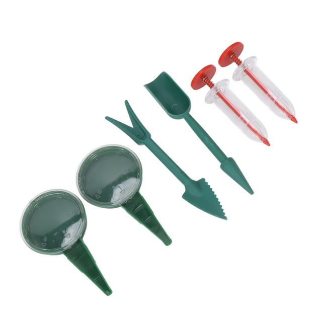 Distributeur de Graines à Main, Ensemble de 6 Pcs Mini Distributeur de Graines Portable Outil Distributeur de Graines Très Polyvalent