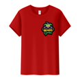 thumbnail image 4 of Outfmvch T-Shirts Mardi Gras pour Femmes, T-Shirts Graphiques, T-Shirts de Carnaval, Vêtements Mardi Gras, T-Shirt à Manches Courtes Col Rond Imprimé Lettre Rouge m, 4 of 4
